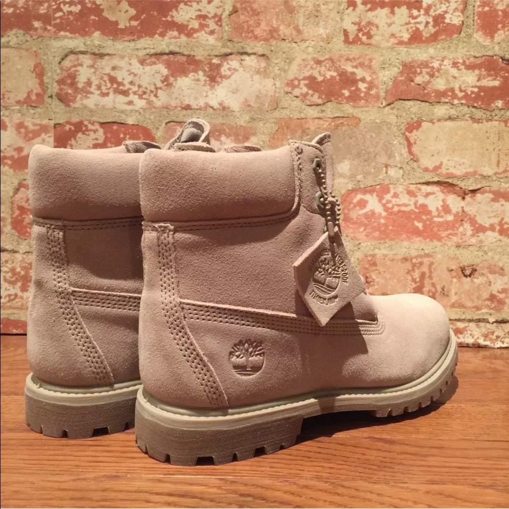 Timberland  6" Double Suede Waterproof Boots A1P7H - Picture 5 of 8
